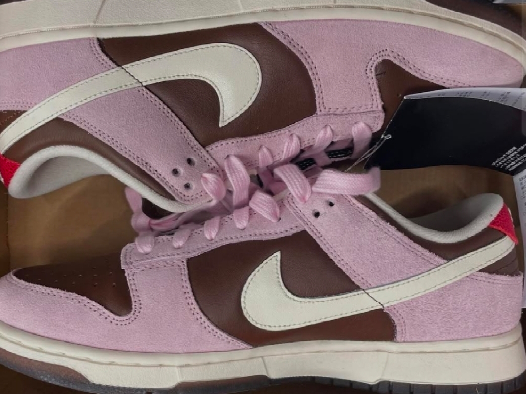 (W) Nike Dunk Low Cacao Wow and Pink Foam 착용 스타일