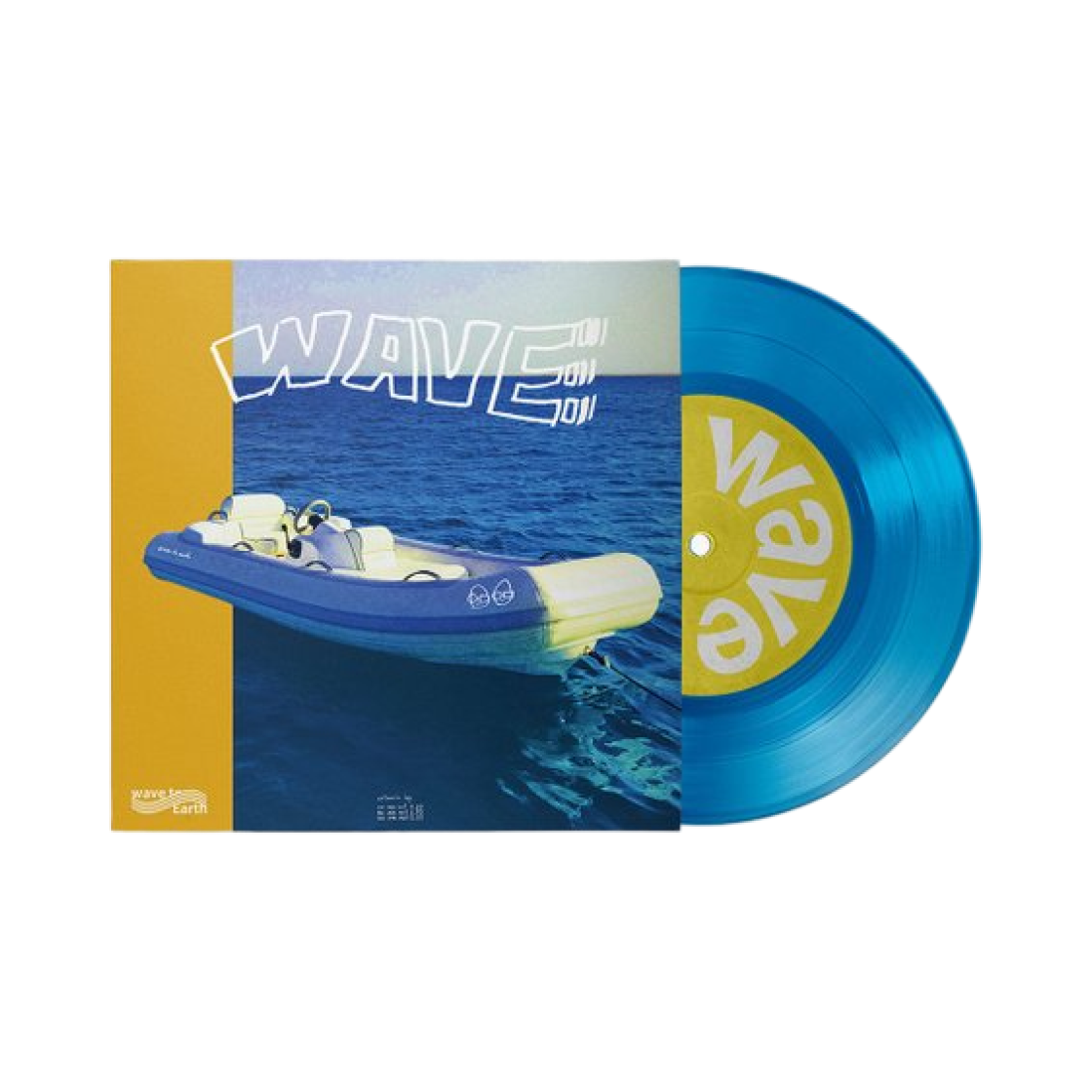 웨이브 투 어스 싱글 웨이브 라이트 6주년 기념 서울 레코드 페어 한정반 LP 블루(Wave to Earth Single Wave Light 6th Anniversary Seoul Record Fair Limited LP Blue) - 1