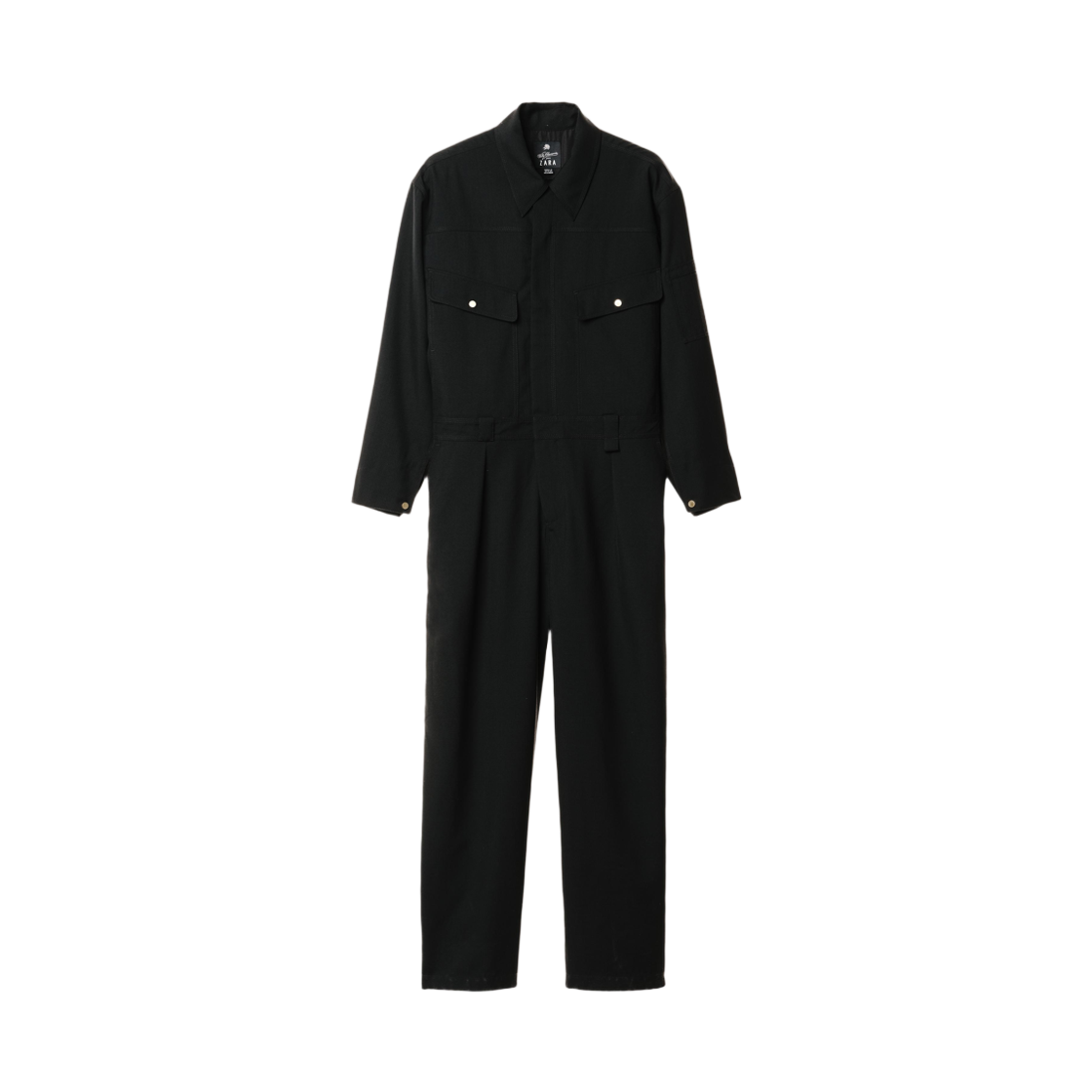 자라 x 윌리 차바리아 오버사이즈 점프수트 블랙(Zara x Willy Chavarria Oversize Jumpsuit Black) - 1
