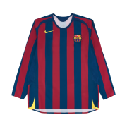 Nike Ronaldinho FC Barcelona 2005/06 Retro Soccer Replica Long-Sleeve Jersey (HQ1462-471) (Marking Ver.)