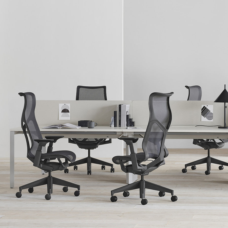 허먼 밀러 코즘 하이백 체어 그라파이트(Herman Miller Cosm High Back Chair Graphite) - 3