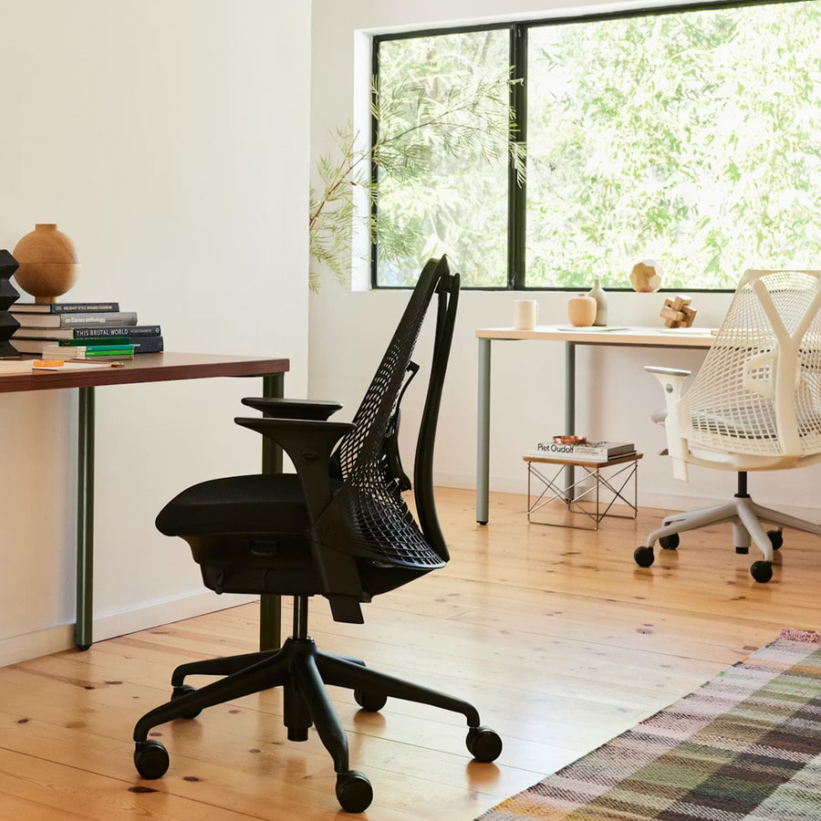 허먼 밀러 세일 체어 블랙(Herman Miller Sayl Chair Black) - 5