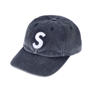 Supreme Pigment Coated S Logo 6-Panel Navy - 26SS