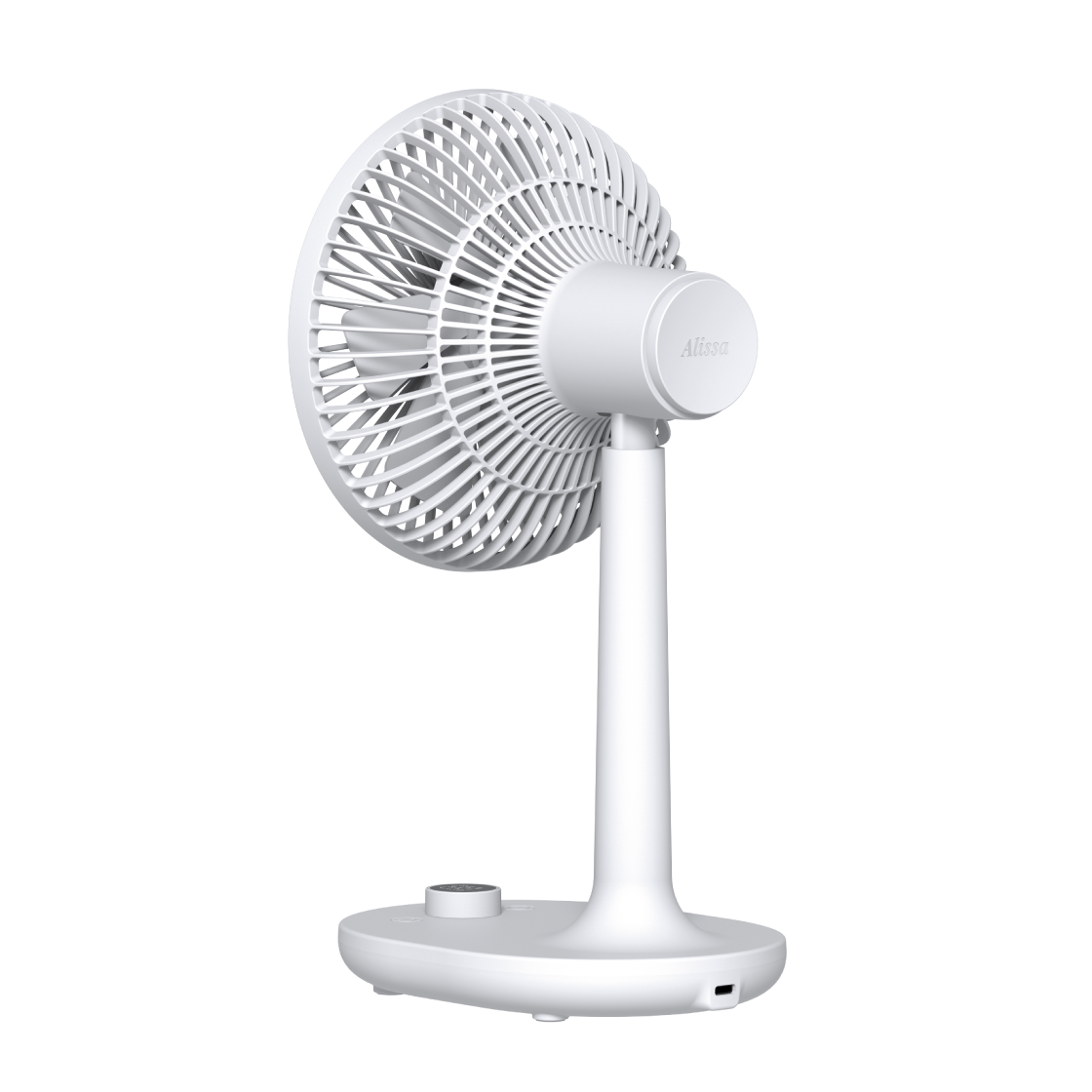 알리사 100단 프리미엄 탁상용 선풍기 무선 무소음 책상 사무실 데스크 캠핑 소형 USB(Alissa 100-Speed Premium Wireless Desk Fan) - 3