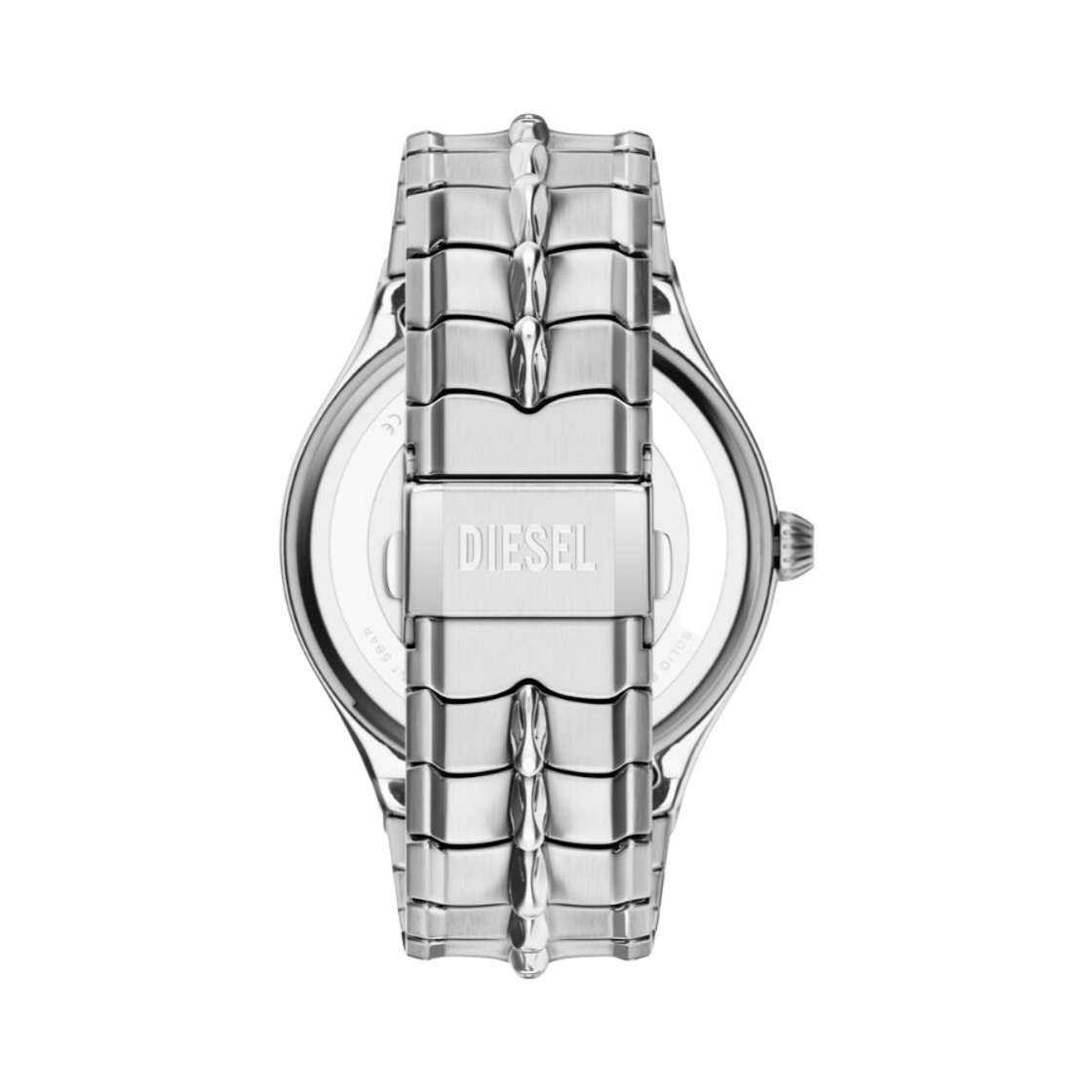디젤 Dz2234 베르 쿼츠 쓰리핸드 45mm 스테인리스 스틸 실버(Diesel Dz2234 Vert Quartz Three-Hand 45mm Stainless Steel Silver) - 2