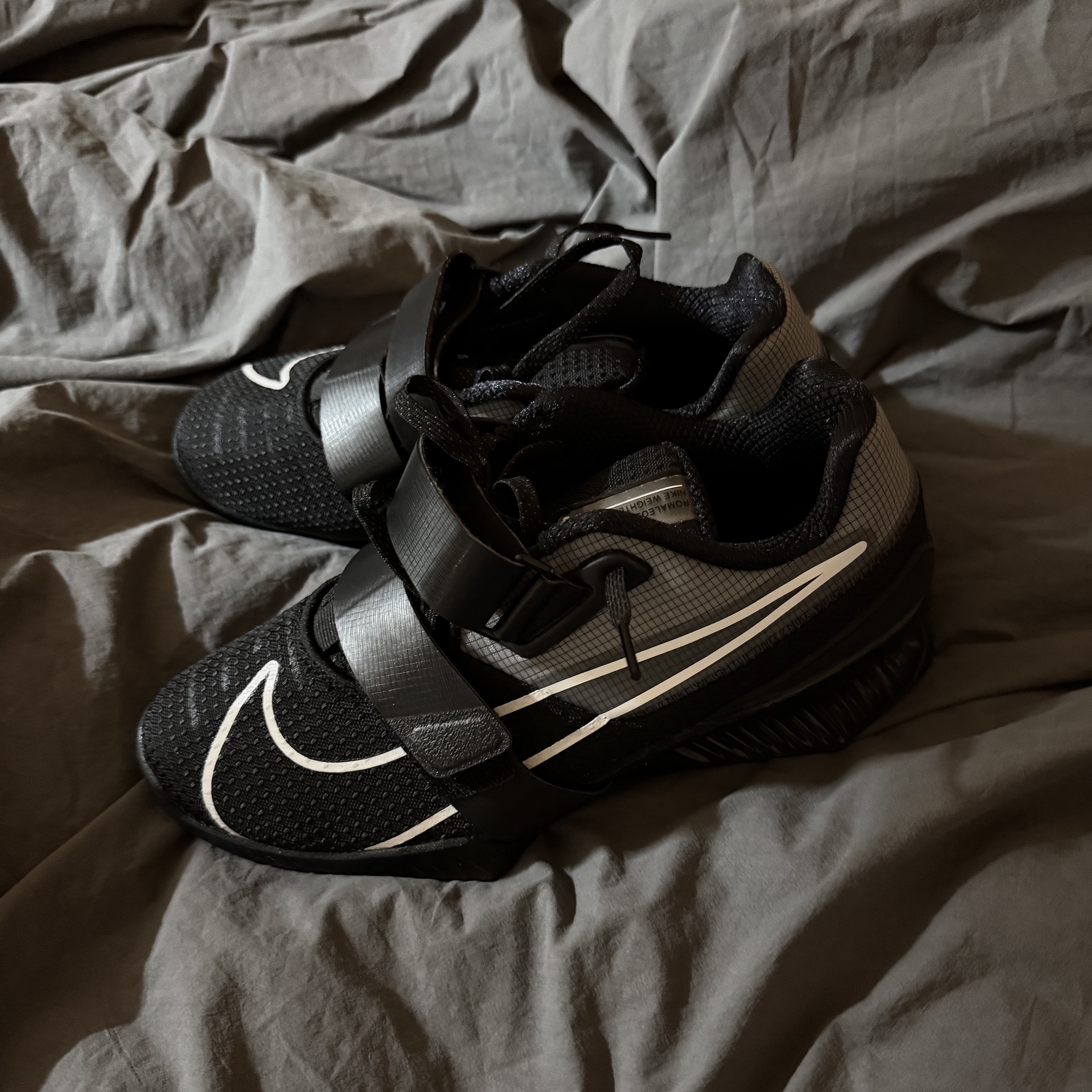 Nike Romaleos 4 Black White 착용 스타일