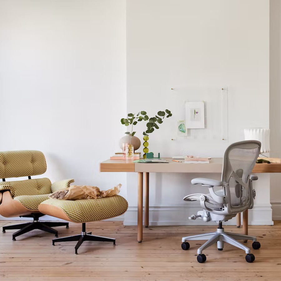 [헤드레스트 증정][20% 쿠폰] 허먼 밀러 뉴 에어론 체어 씨디 풀 옵션 미네랄([헤드레스트 증정][20% 쿠폰] Herman Miller New Aeron Chair CD Full Option Mineral) - 5