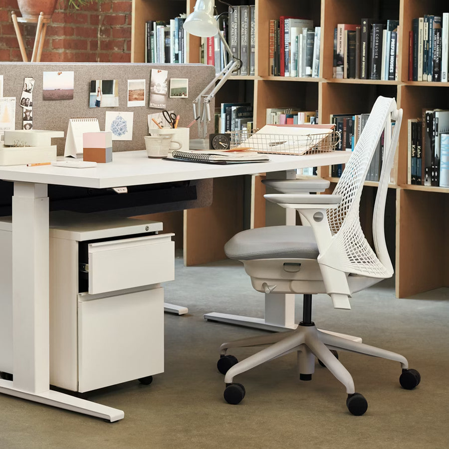 [10% 쿠폰] 허먼 밀러 세일 체어 화이트([10% 쿠폰] Herman Miller Sayl Chair White) - 6