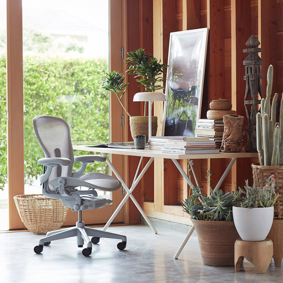 [10% 쿠폰] 허먼 밀러 뉴 에어론 체어 풀 옵션 미네랄([10% 쿠폰] Herman Miller New Aeron Chair Full Option Mineral) - 5