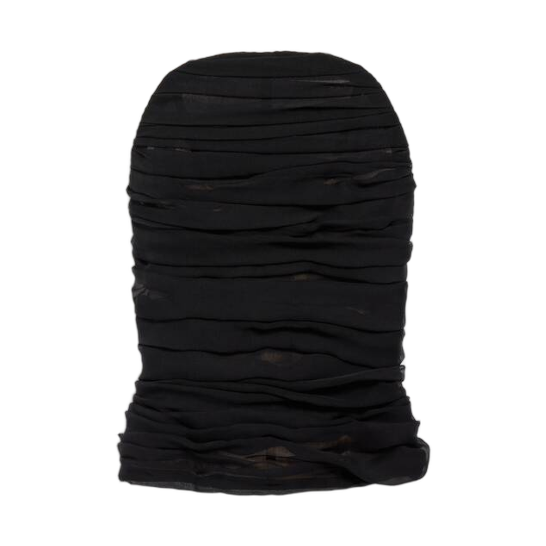 872530TUN281000 (W) Balenciaga Fitted Bustier Top in Black