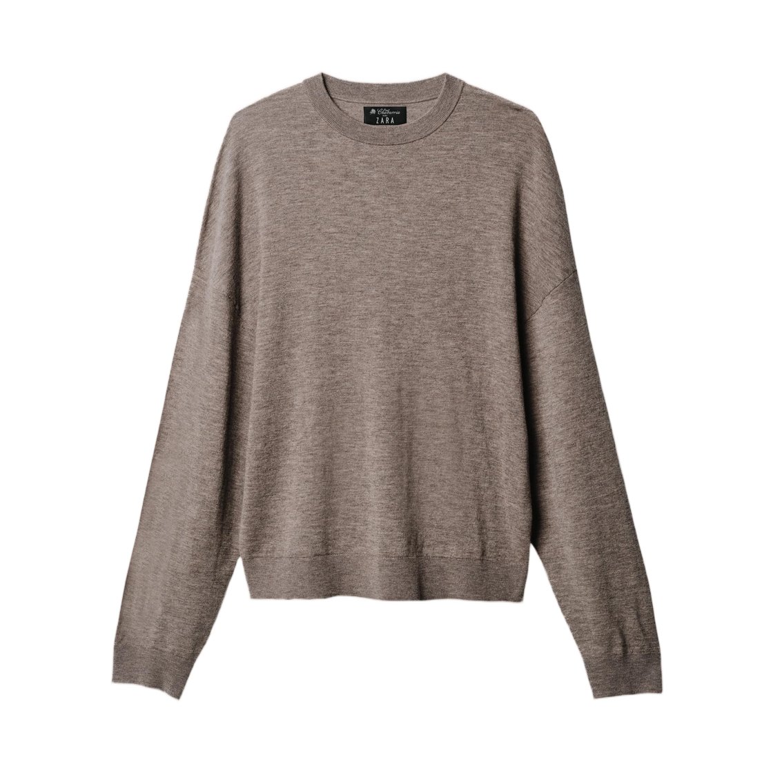 자라 x 윌리 차바리아 라이트 울 블렌드 점퍼 밍크(Zara x Willy Chavarria Light Wool Blend Jumper Mink) - 1
