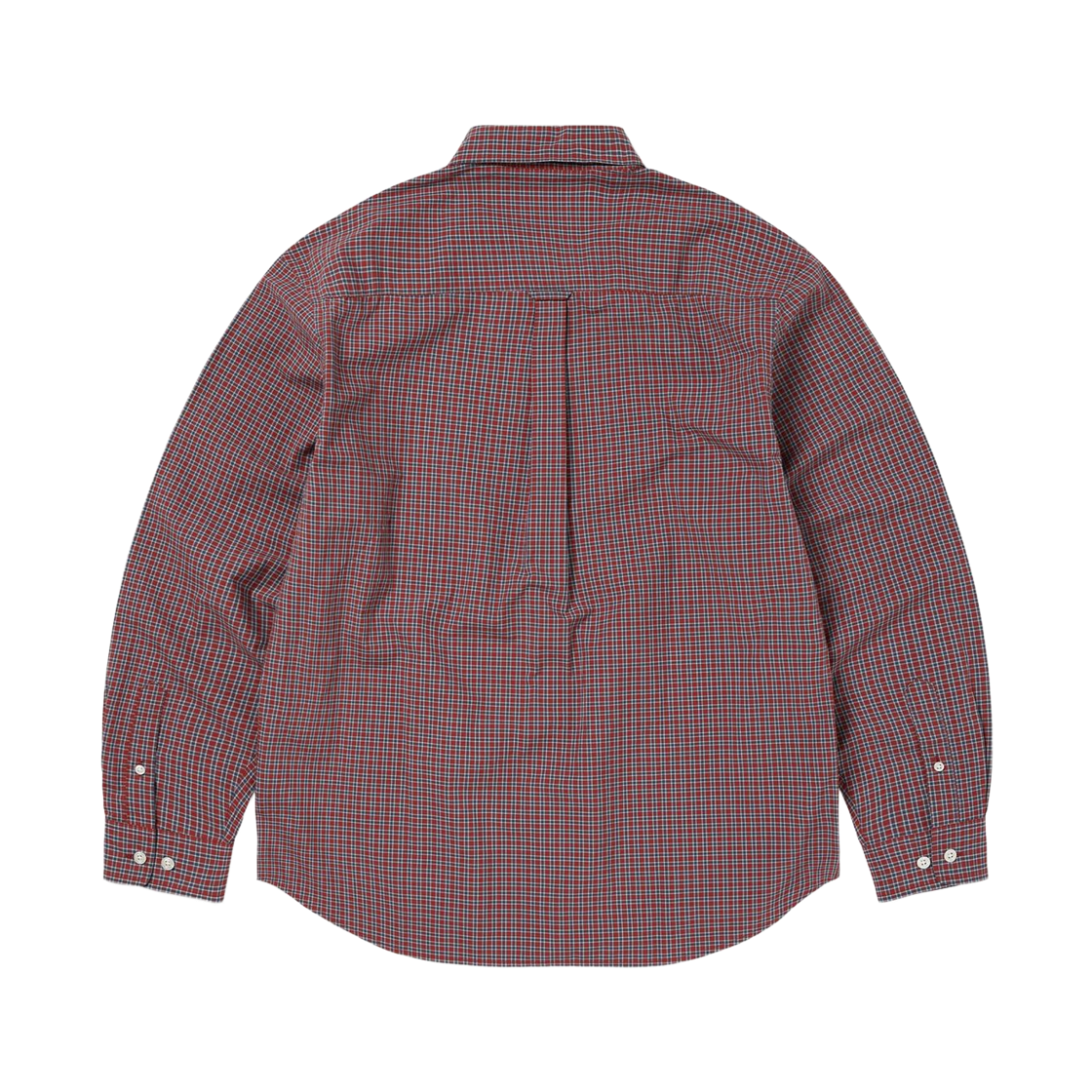 디스이즈네버댓 라이트웨이트 플레이드 셔츠 레드(thisisneverthat Lightweight Plaid Shirt Red) - 2