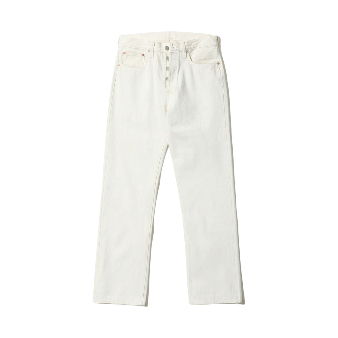 슈가 케인 13온즈 1947 모델 레귤러 스트레이트 데님 팬츠 화이트(Sugar Cane 13 oz. 1947 Model Regular Straight Denim Pants White)