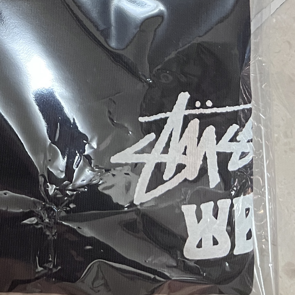 Stussy x Wales Bonner Ocean Song T-Shirt Brown 착용 스타일