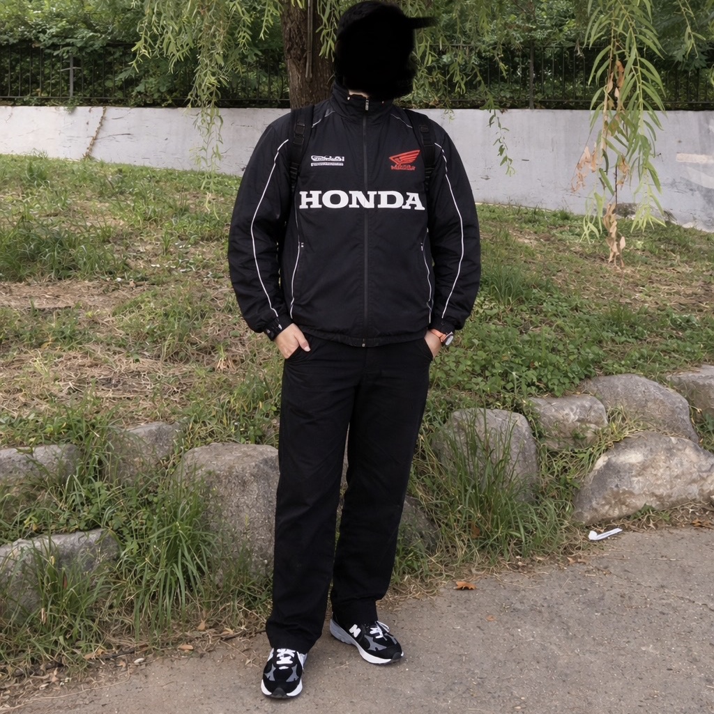 New Balance 993 Made in USA Black - D Standard, Honda Track Zip Up Jacket Black 착용 스타일