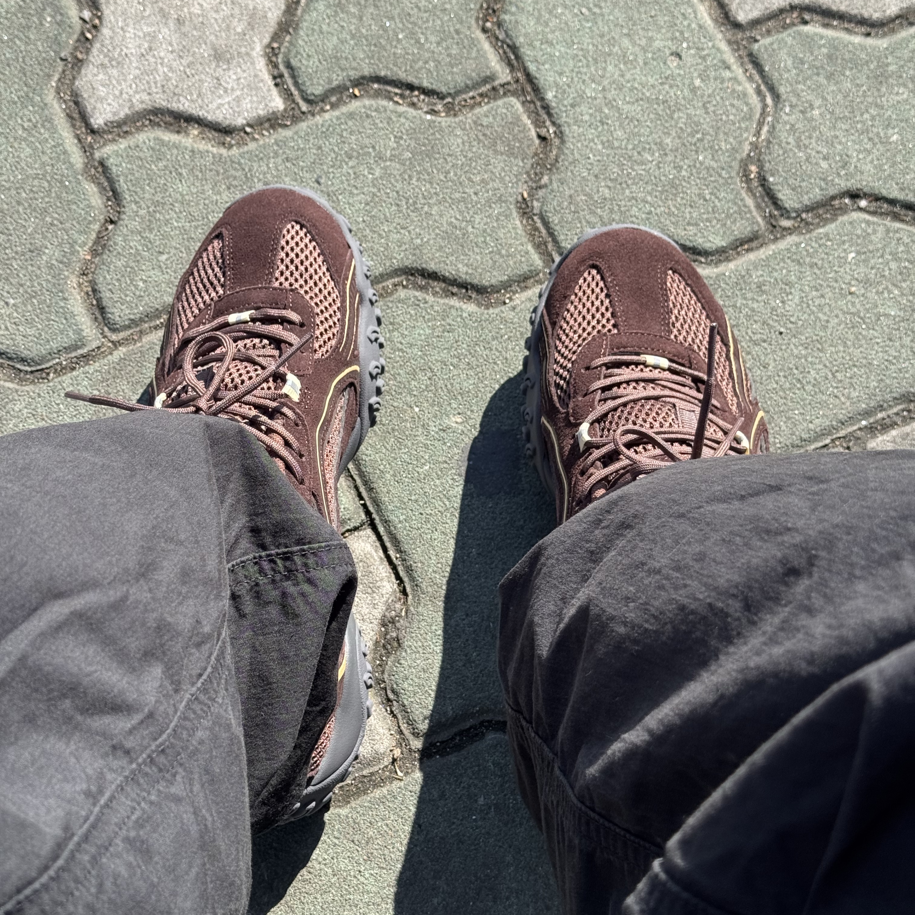 Fila Echappe Choco 착용 스타일