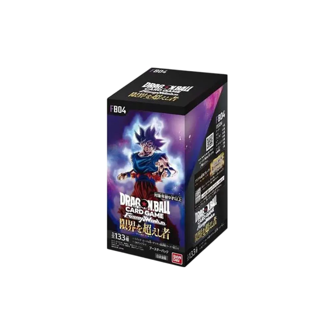 드래곤볼 슈퍼 카드 게임 퓨전 월드 부스터 팩 한계를 넘는 자 박스 (24팩/일어판)(Dragon Ball Super Card Game Fusion World Booster Pack Beyond the Limits Box (Pack of 24 /Japanese Ver.))