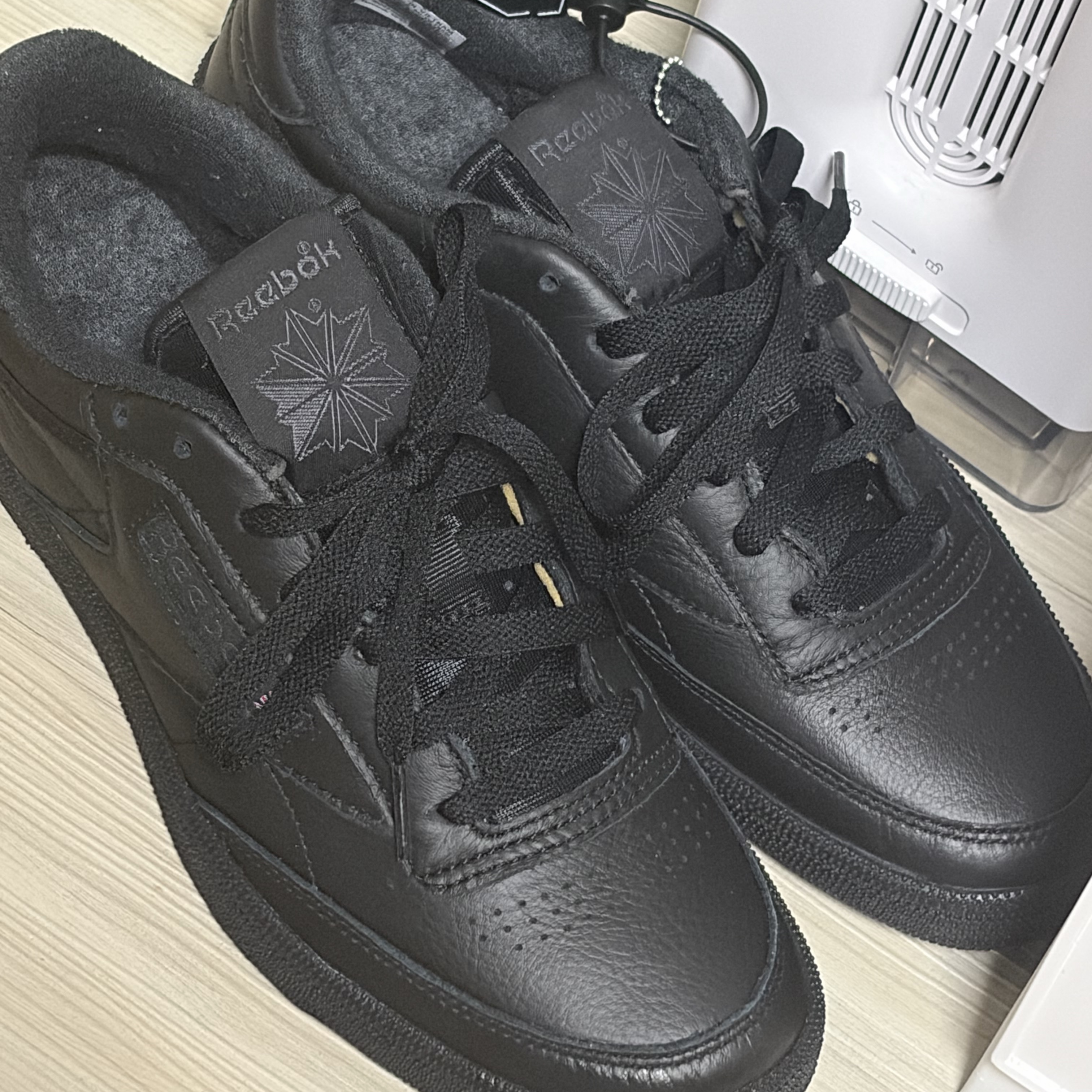 Reebok Club C 85 Black 착용 스타일