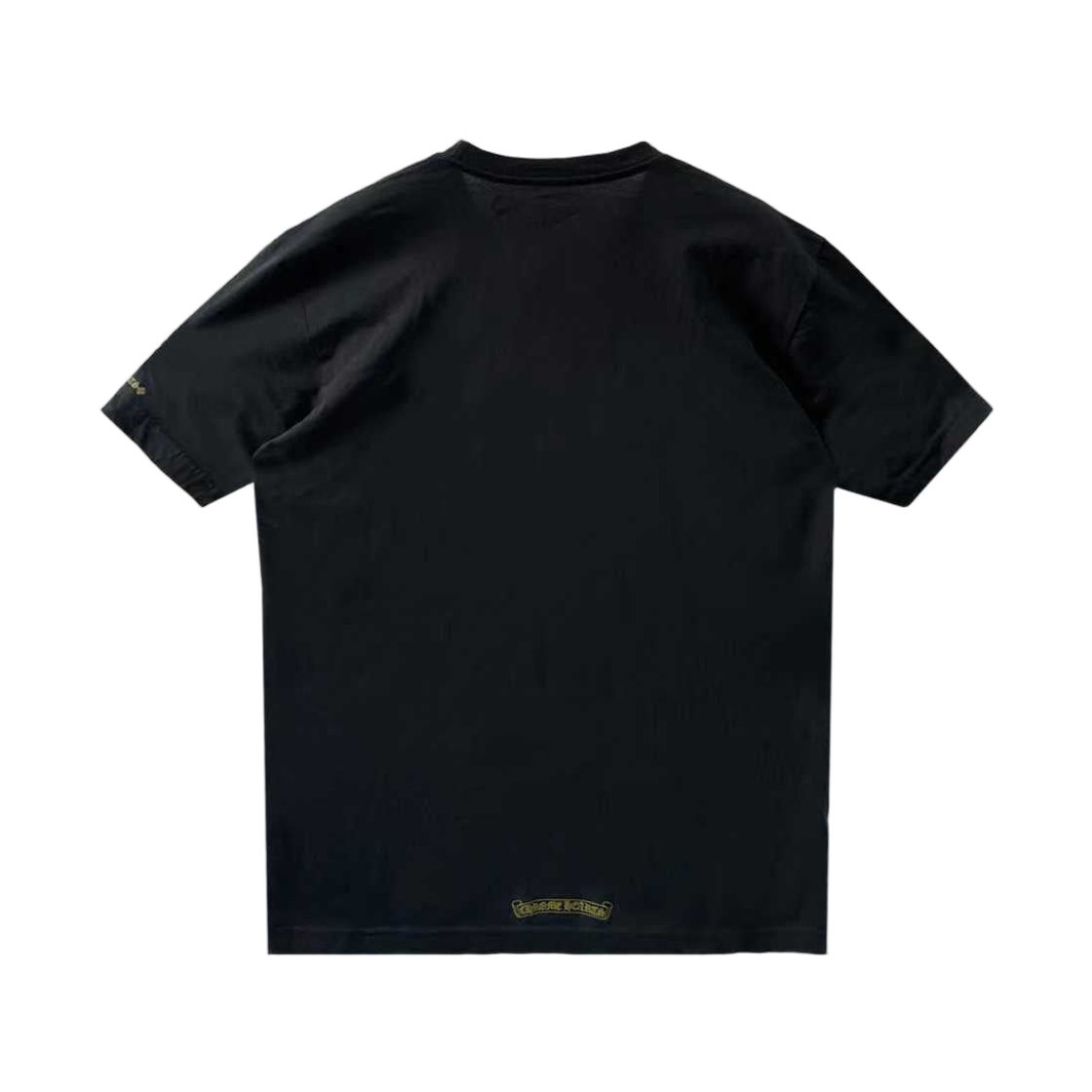 크롬하츠 넥 스크립트 로고 티셔츠 블랙 아미 그린(Chrome Hearts Neck Script Logo T-Shirt Black Army Green) - 2