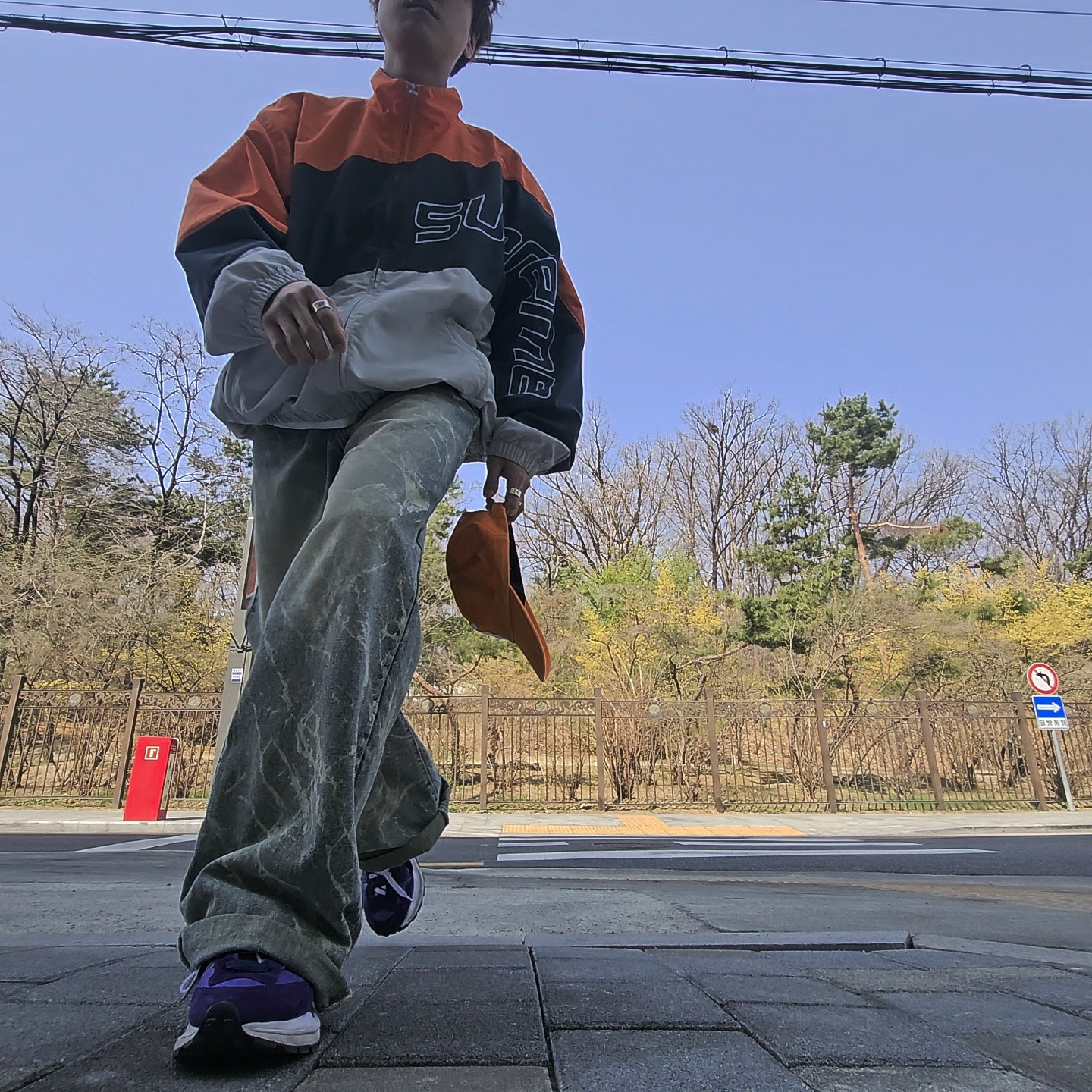 Gucci Ghost Ring Silver 9mm, Supreme Pigment Canvas S Logo 6-Panel Orange - 23SS 착용 스타일 - 5