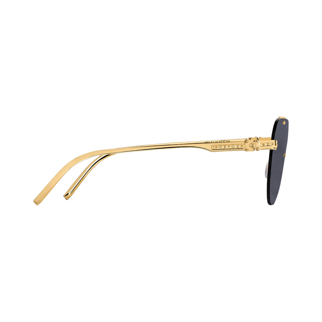 루이비통 LV 애쉬 선글라스 블랙 골드(Louis Vuitton LV Ash Sunglasses Black Gold) - 2
