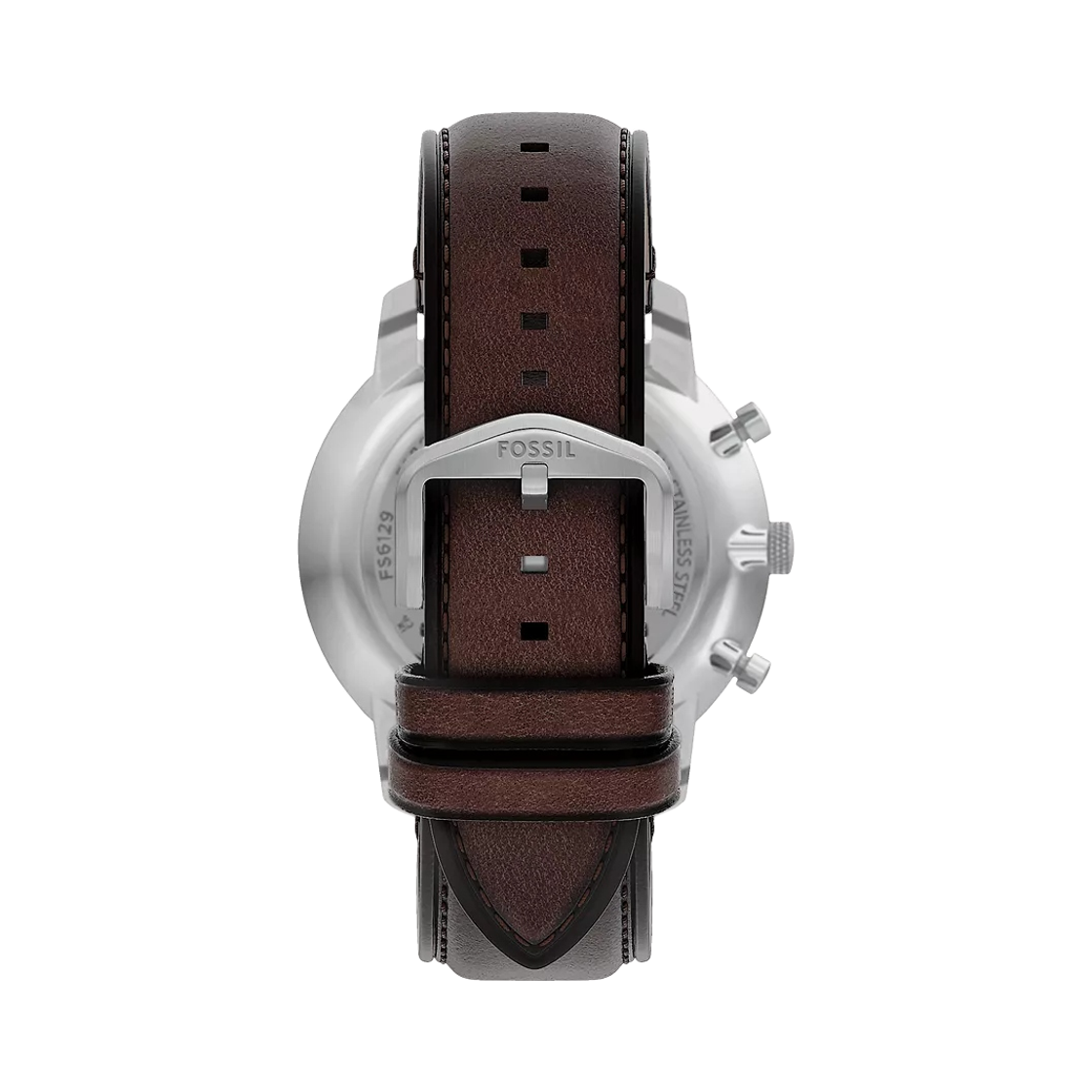 파슬 뉴트라 쿼츠 크로노그래프 44mm 레더 그레이 브라운(Fossil Neutra Quartz Chronograph 44mm Leather Grey Brown) - 2