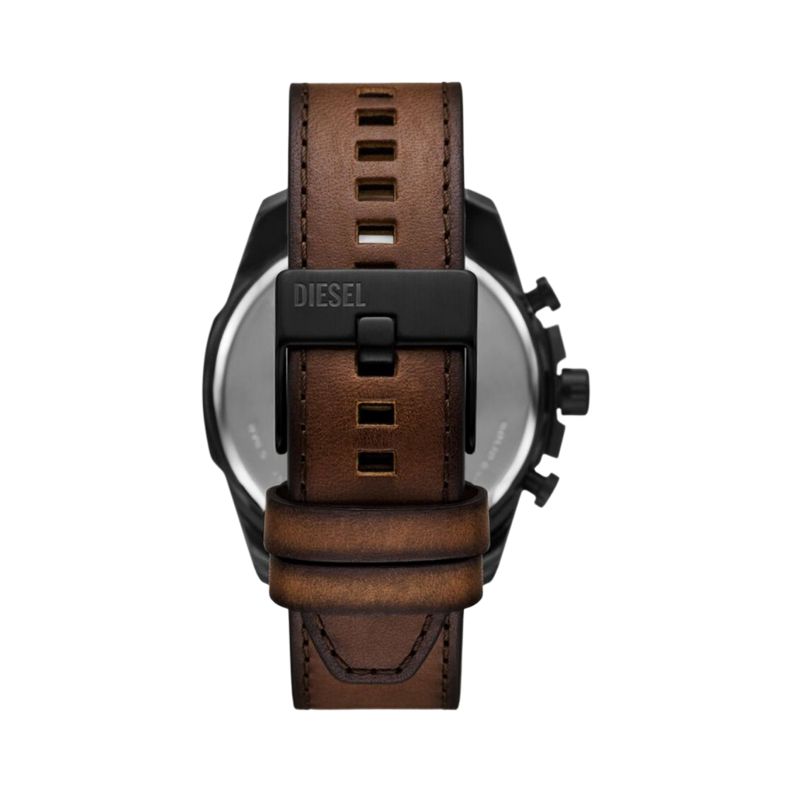 디젤 Dz4692 메가 치프 슬림 크로노그래프 쿼츠 48mm 레더 브라운(Diesel Dz4692 Mega Chief Slim Chronograph Quartz 48mm Leather Brown) - 2
