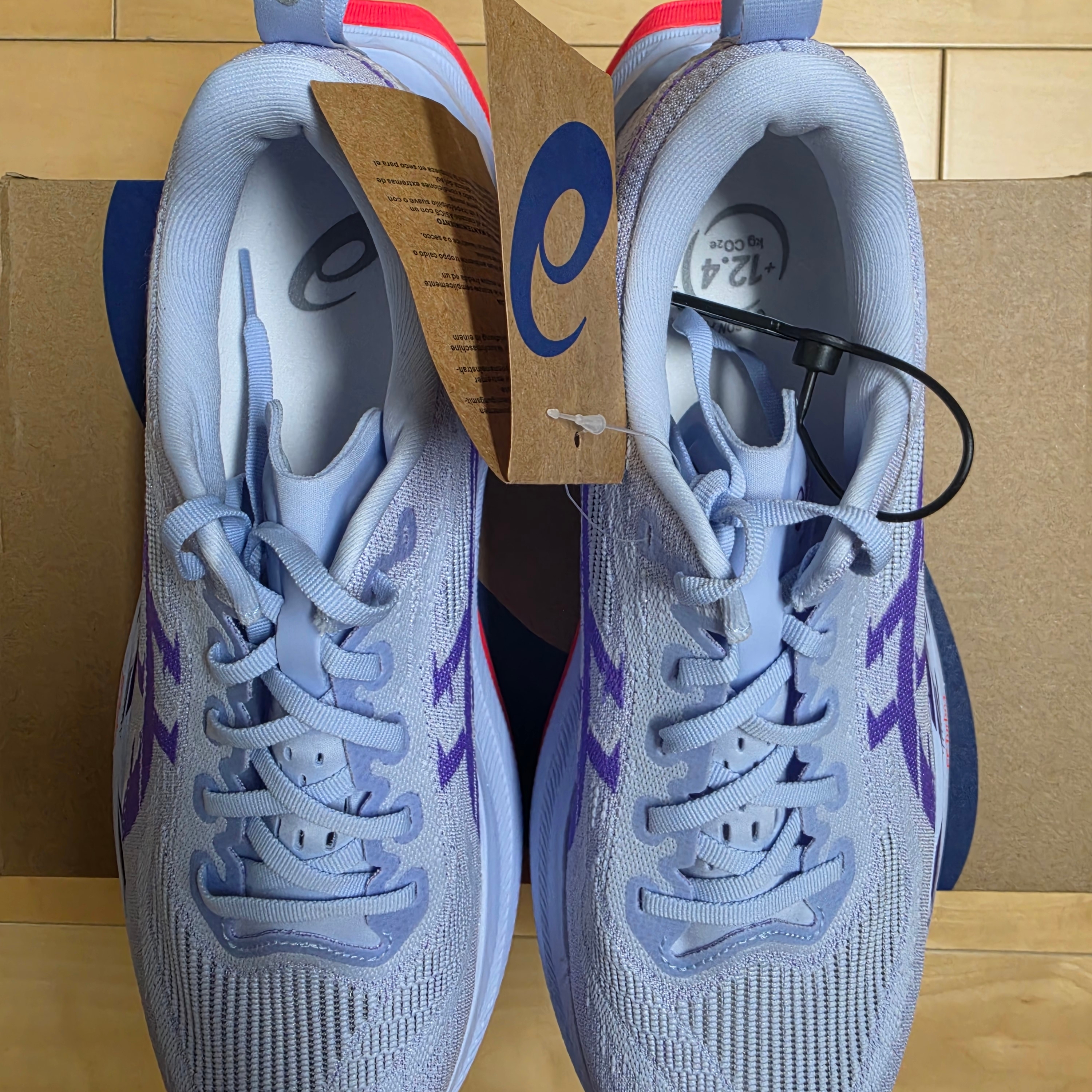 Asics Superblast 2 Blue Fade Edo Purple 착용 스타일 - 4