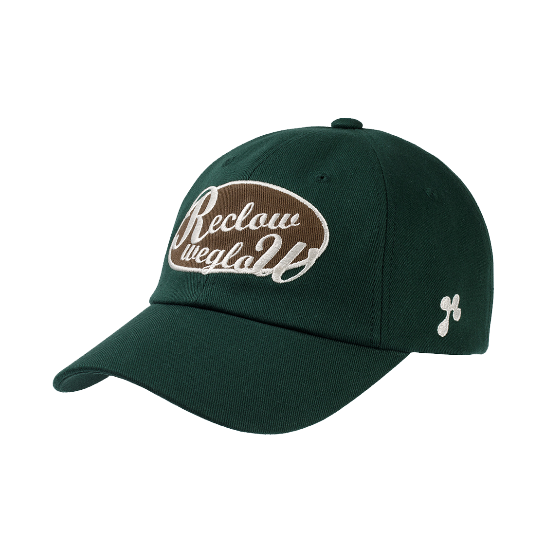 GLOWLGCAPDG RECLOW Glow Logo Ballcap Dark Green