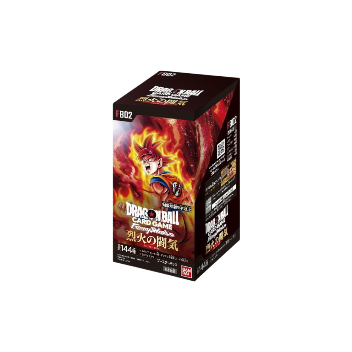 드래곤볼 슈퍼 카드 게임 퓨전 월드 부스터 팩 열화의 투기 박스 (24팩/일어판)(Dragon Ball Super Card Game Fusion World Booster Pack Fierce Fighting Spirit Box (Pack of 24 /Japanese Ver.))