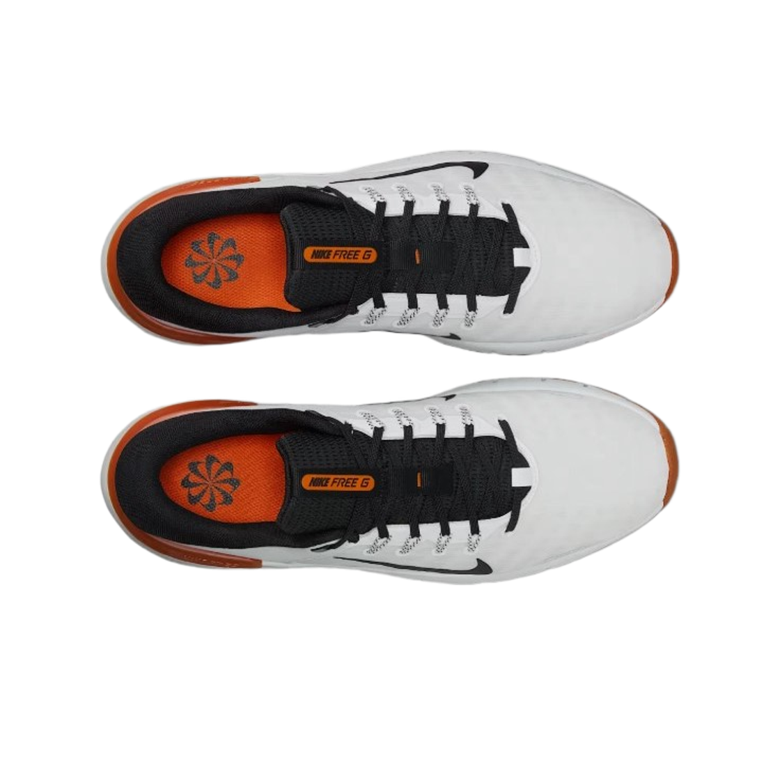 나이키 프리 골프 NN 화이트 세이프티 오렌지(Nike Free Golf NN White Safety Orange) - 2