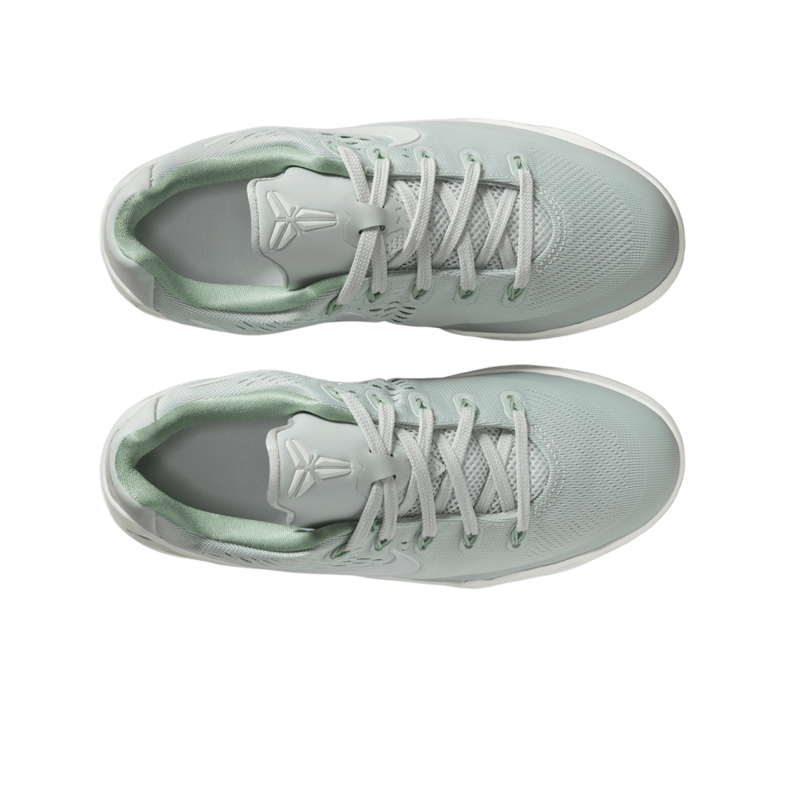 (GS) 나이키 코비 9 로우 라이트 실버 앤 서밋 화이트((GS) Nike Kobe 9 Low Light Silver and Summit White) - 2