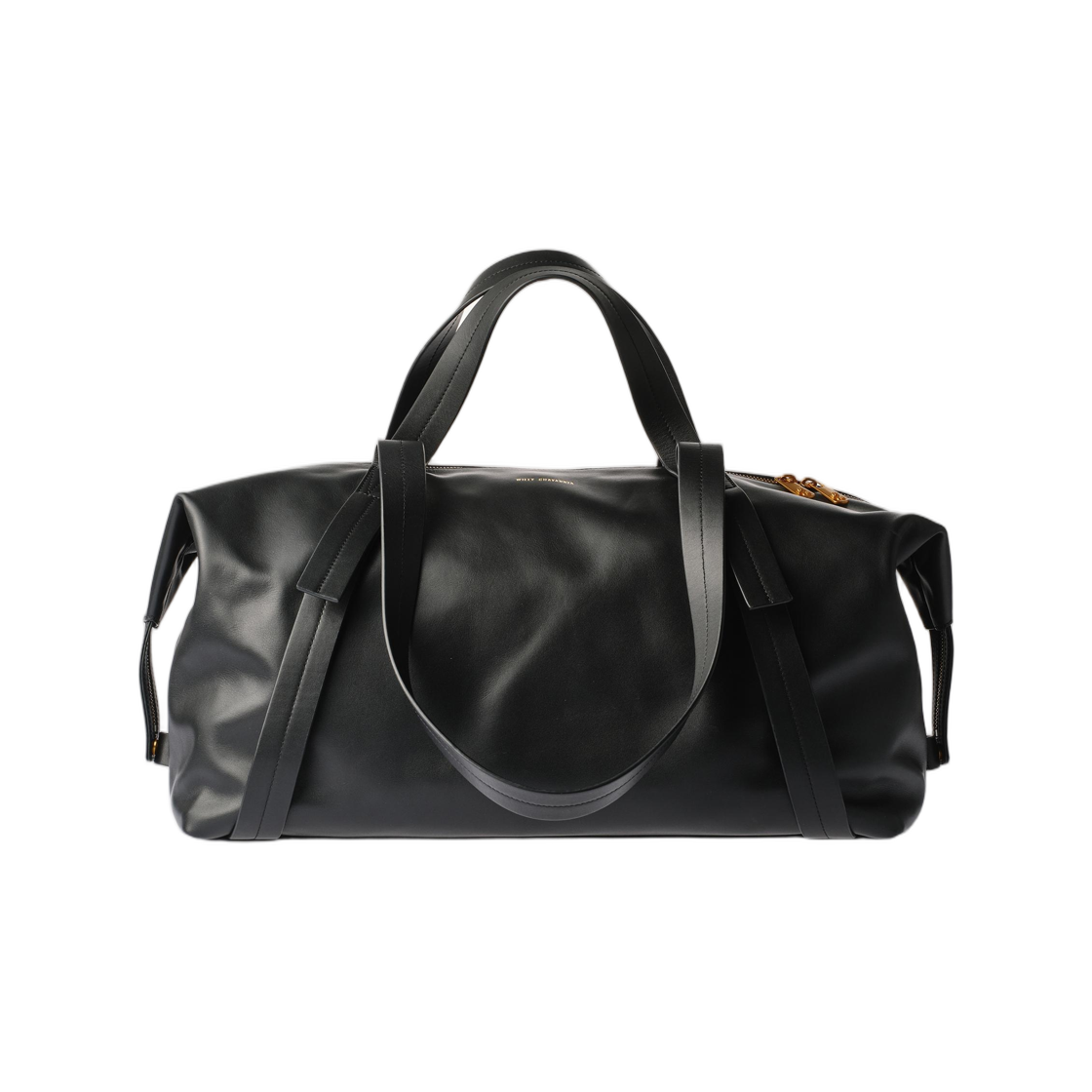 자라 x 윌리 차바리아 레더 트래블 백 블랙(Zara x Willy Chavarria Leather Travel Bag Black) - 1