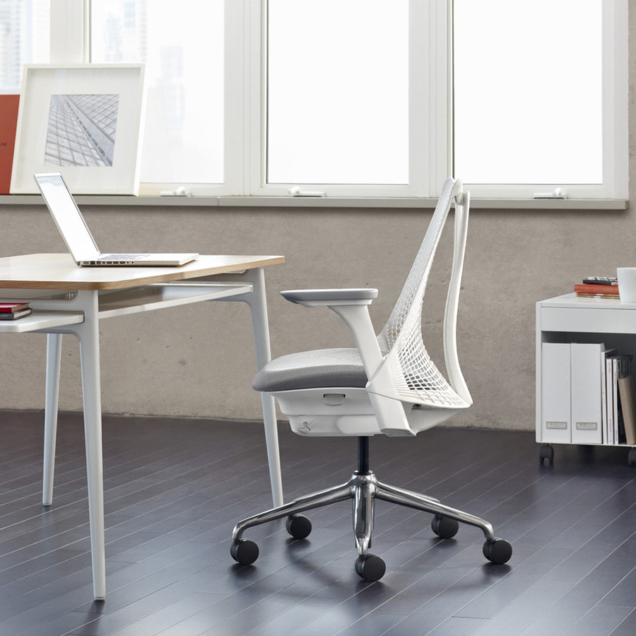 [10% 쿠폰] 허먼 밀러 세일 체어 화이트([10% 쿠폰] Herman Miller Sayl Chair White) - 3
