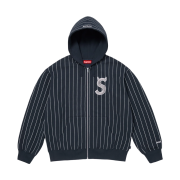Supreme Devil S Logo Zip Up Hooded Sweatshirt Stripe - 26SS