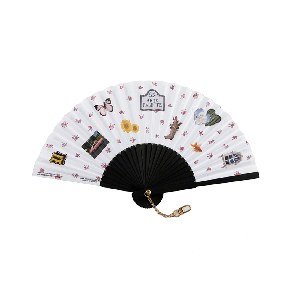 언스테디마켓 대나무 부채(Unsteadymarket Bamboo Fan)