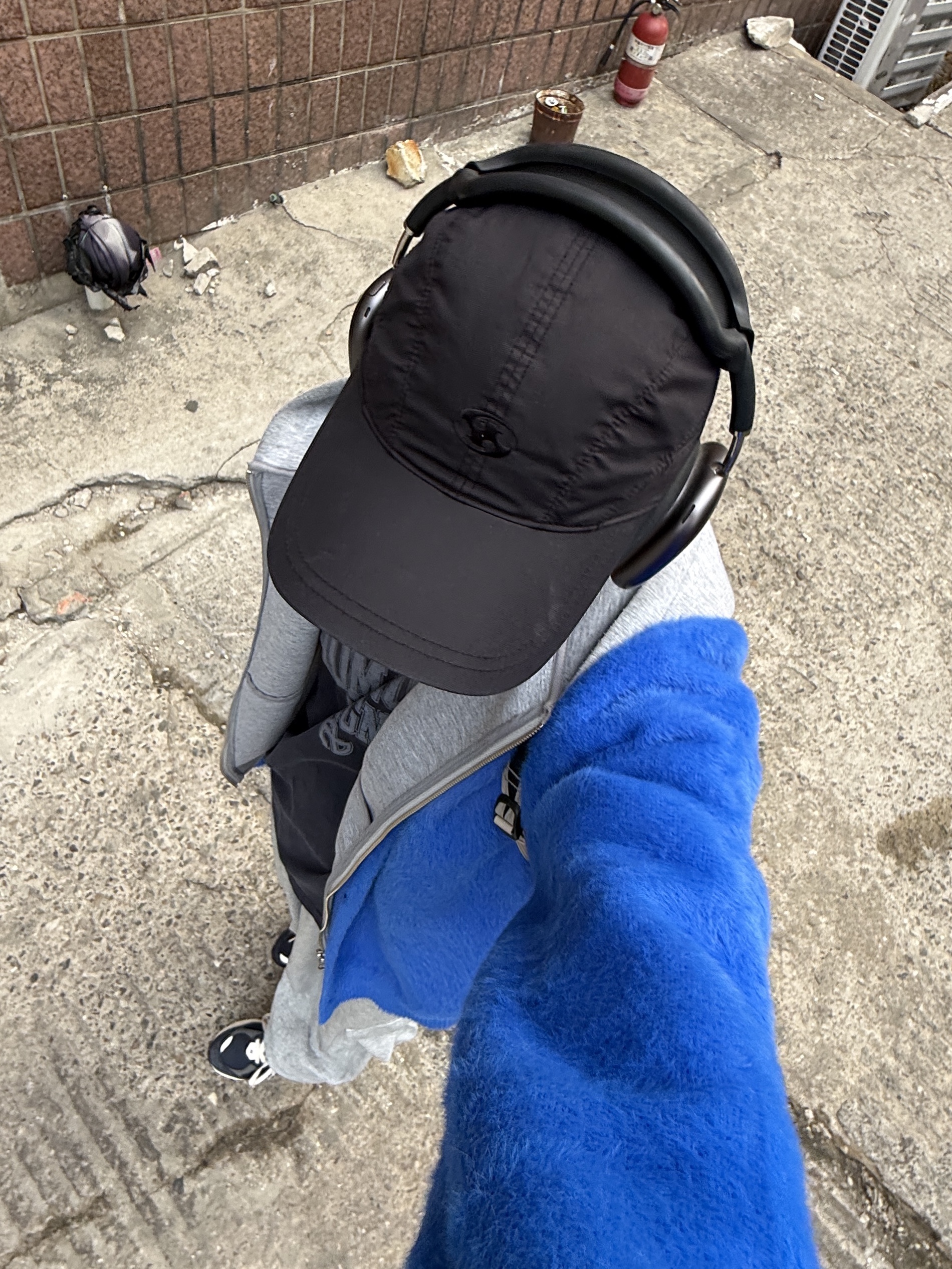 Stussy Shaggy Cardigan Royal Blue, Arc'teryx Heliad 15 Backpack Rune 착용 스타일 - 8