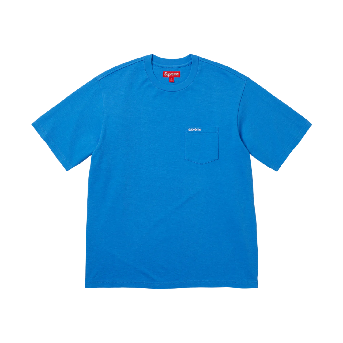 - Supreme S/S Pocket T-Shirt Blue - 26SS