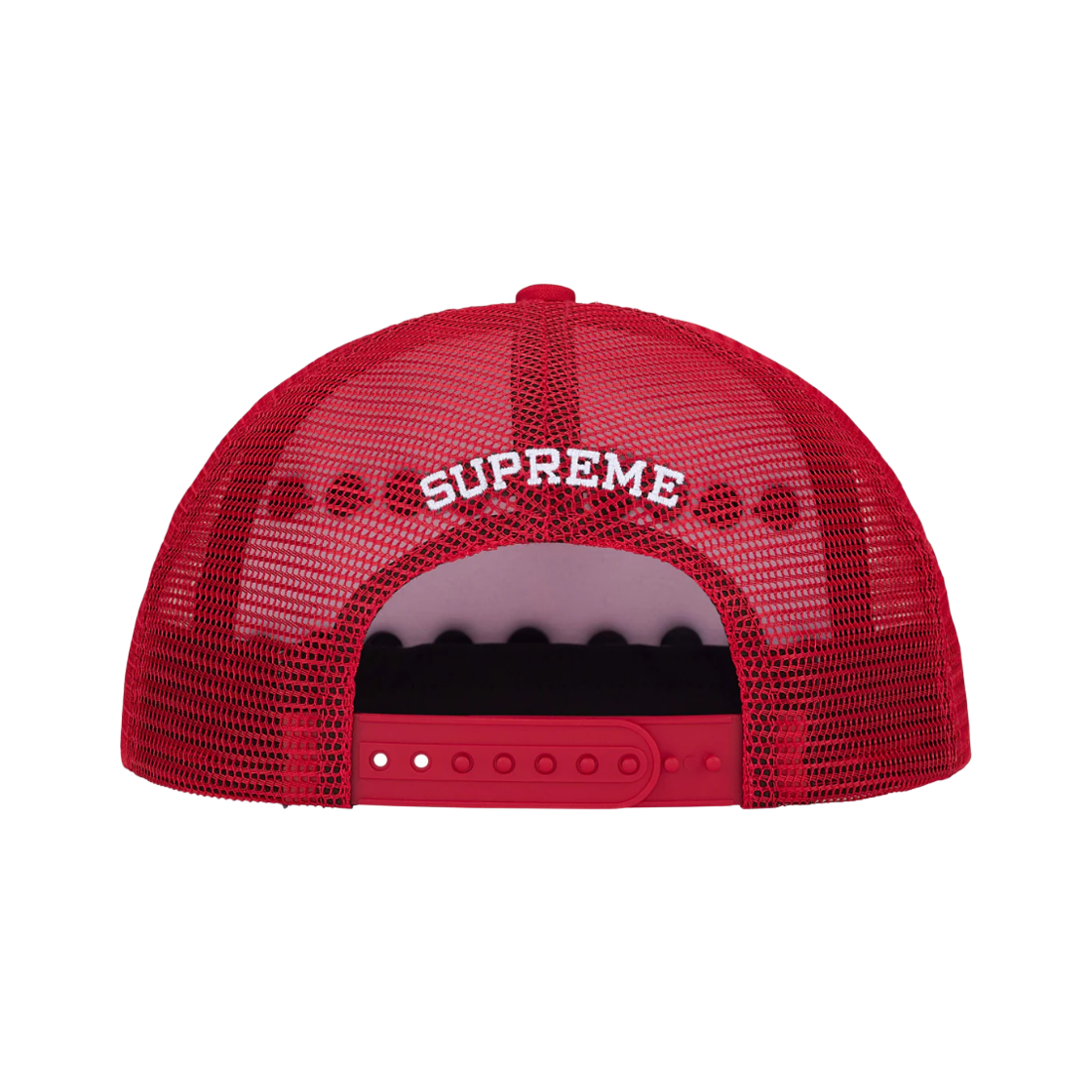 슈프림 핀 메쉬 백 5-패널 레드 - 26SS(Supreme Pins Mesh Back 5-Panel Red - 26SS) - 3