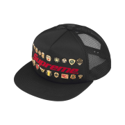 Supreme Pins Mesh Back 5-Panel Black - 26SS