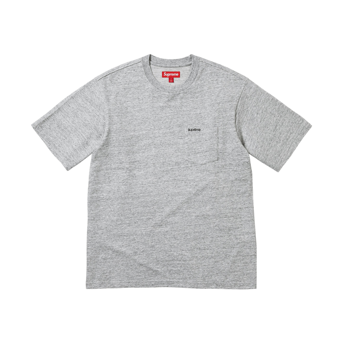 슈프림 숏슬리브 포켓 티셔츠 헤더 그레이 - 26SS(Supreme S/S Pocket T-Shirt Heather Grey - 26SS)