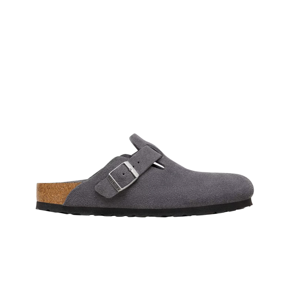 1032048 Birkenstock Soft Footbed Suede Leather Charcoal - Narrow