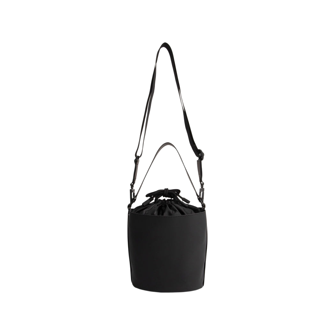 헌터 오리지널 러버라이즈 2스트랩 버킷백 블랙(Hunter Original Rubberize 2-Strap Bucket Bag Black) - 2