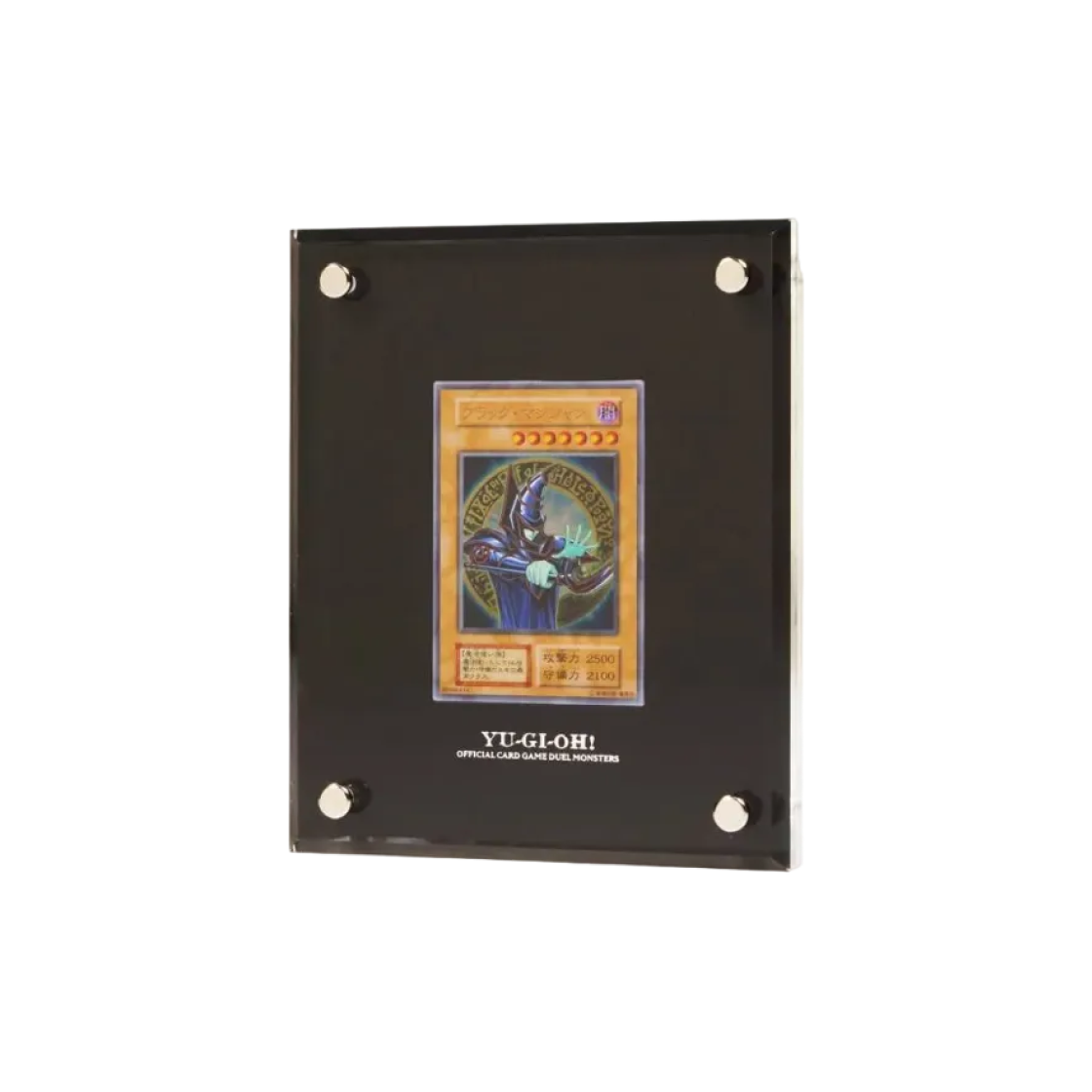 유희왕 OCG 스테인리스 스틸 듀얼 몬스터즈 블랙 매지션 스페셜 카드(Yu-Gi-Oh OCG Stainless Steel Duel Monsters Dark Magician Special Card)