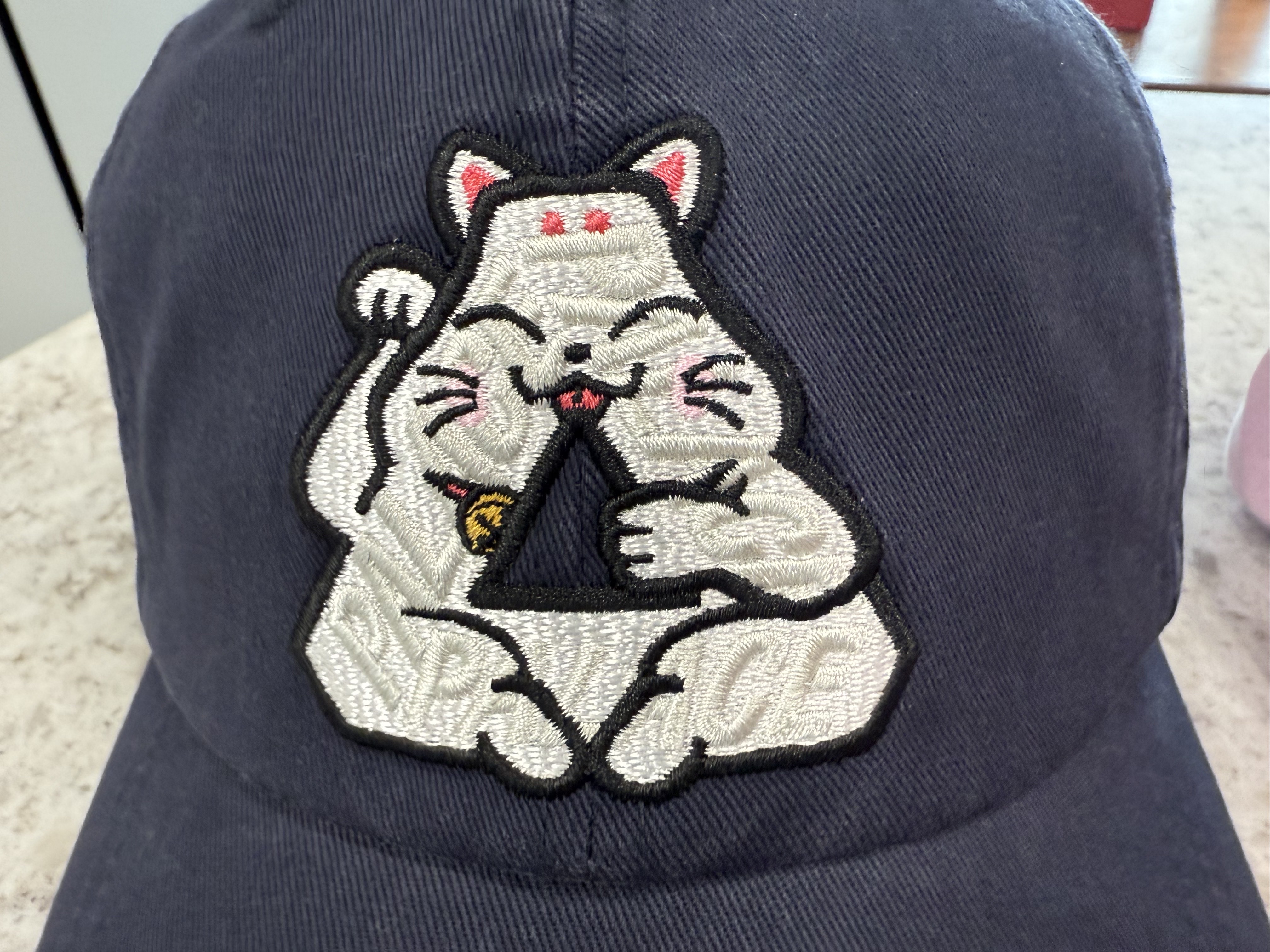 Palace Lucky P3 6-Panel Sweet Pink - 26SS, Palace Lucky P3 6-Panel Navy - 26SS 착용 스타일 - 4