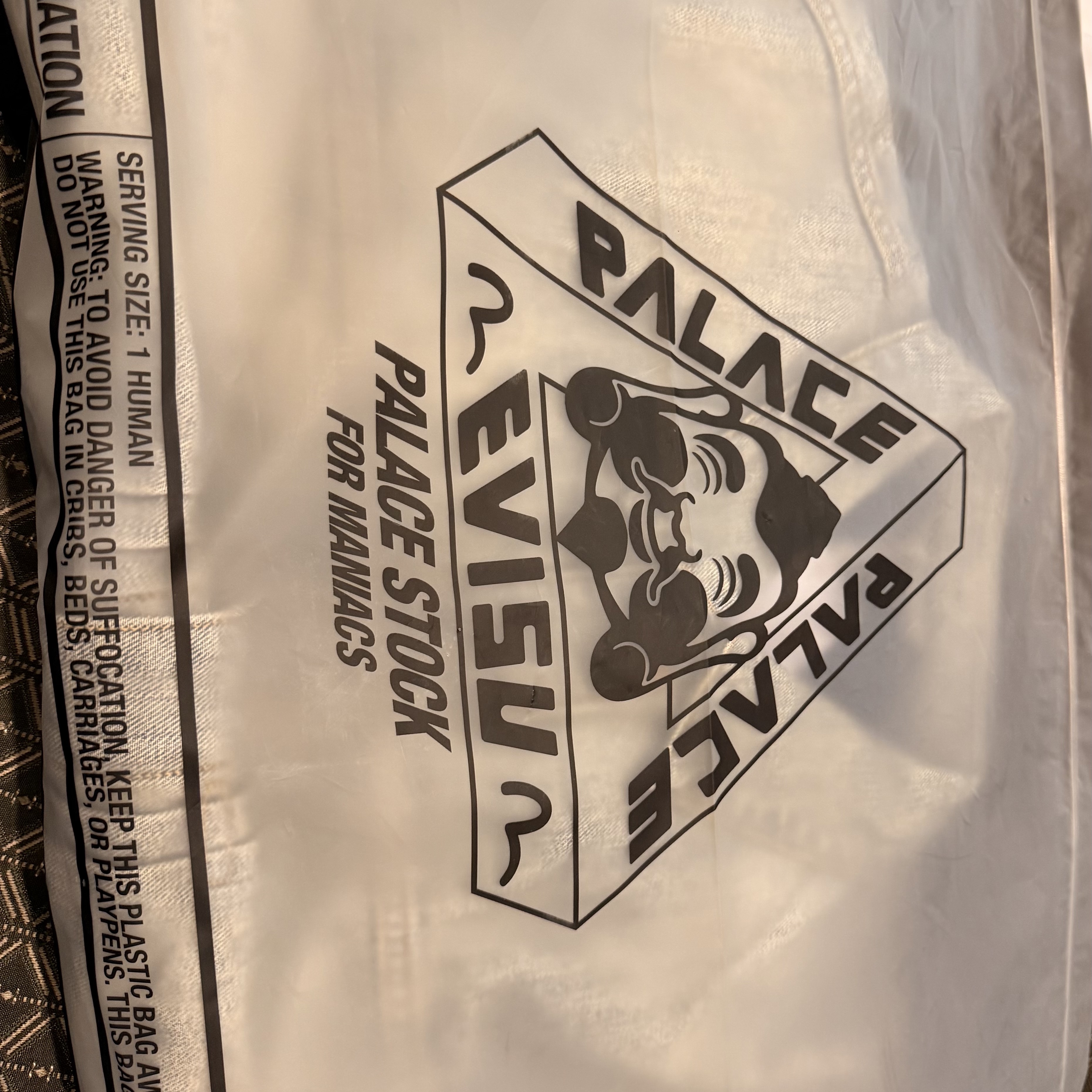 Palace x Evisu Type 2 Denim Jacket Reverse Indigo - 26SS 착용 스타일