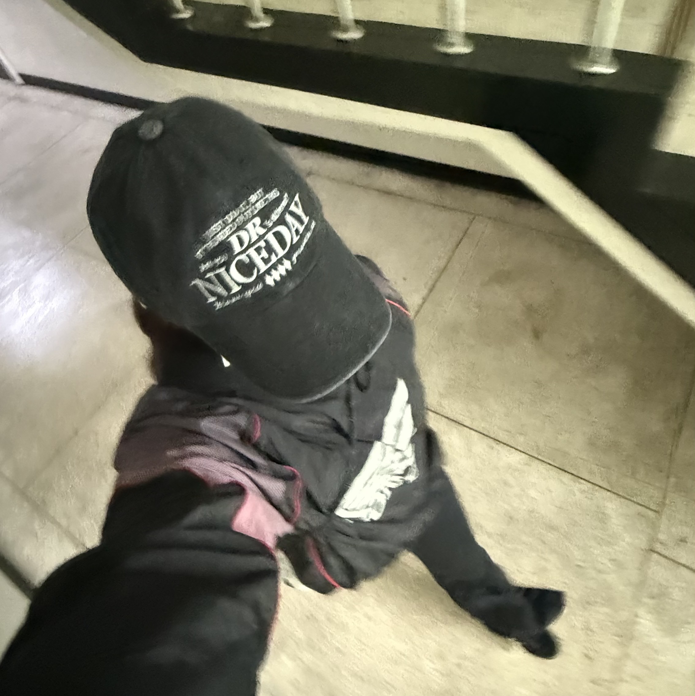 Honda Speed Track Nylon Long Sleeve Pink 착용 스타일 - 3