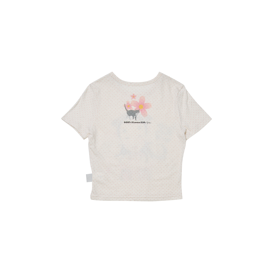고트 X 러버스 239 FPW 티셔츠 핑크((W) GORT X Lovers 239 Fpw W T Shirt Pink) - 2