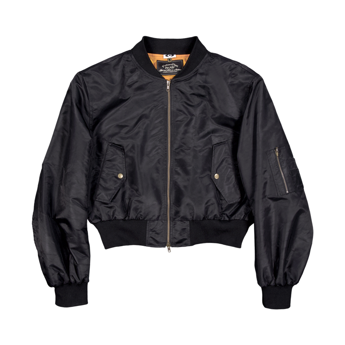 씨에스씨 쉬프티드 크롭 봄버 자켓 블랙(CSC Shifted Cropped Bomber Jacket Black) - 2