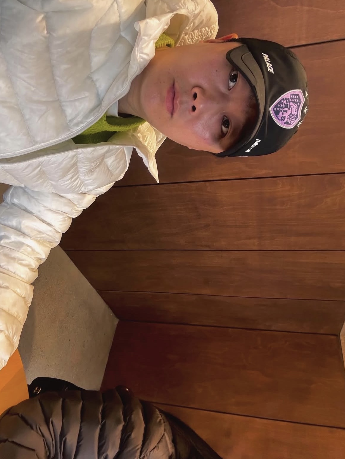 Palace Palamat Shell 6-Panel Black - 24FW, Arc'teryx Cerium Hoody Whiteout 착용 스타일 - 4